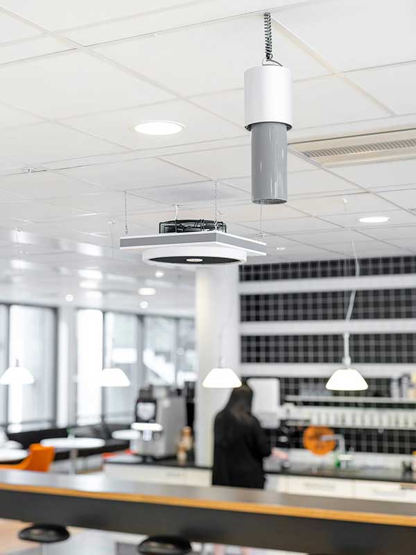 LightAir IonFlow Solution — plafondionisator